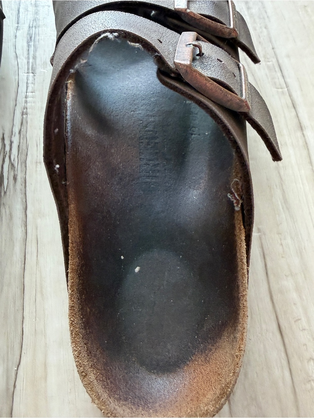 Brown Birkenstocks Slide Sandals - Picture 6 of 7